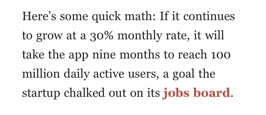 jeanlucr's tweet photo. 📈 Impressionnante montée en puissance de @BeReal_App (en nombre d’utilisateurs) indiquée par @theinformation
✍️ #réseauxsociaux #realapp #berreal #realmoji #creatoreconomy https://t.co/66Kc1vTGxw
