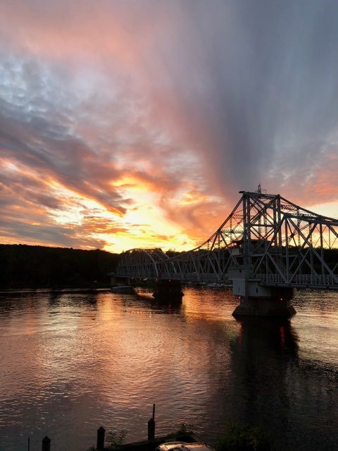 💛 Goodspeed Bridge, East Haddam, #Connecticut 💛