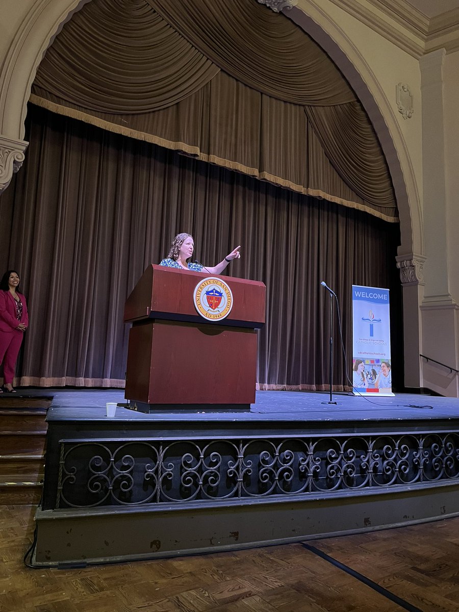 <a href="/DioceseSDschool/">San Diego OFS</a> Religious Convocation for Teachers was a huge success. <a href="/realjodeeblanco/">Jodee Blanco, The Voice of America's Bullied</a> crushed the Key Note! Also no better way to start the year than an all teachers mass. <a href="/julie0728carol/">Julie Cantillon</a> <a href="/OECMSD/">Evangelization & Catechetical Ministry San Diego</a> <a href="/SchoolsFirstFCU/">SchoolsFirst FCU</a> <a href="/usdministry/">University Ministry</a> <a href="/USDToreros/">San Diego Toreros</a> <a href="/DioceseSanDiego/">Diocese of San Diego</a>