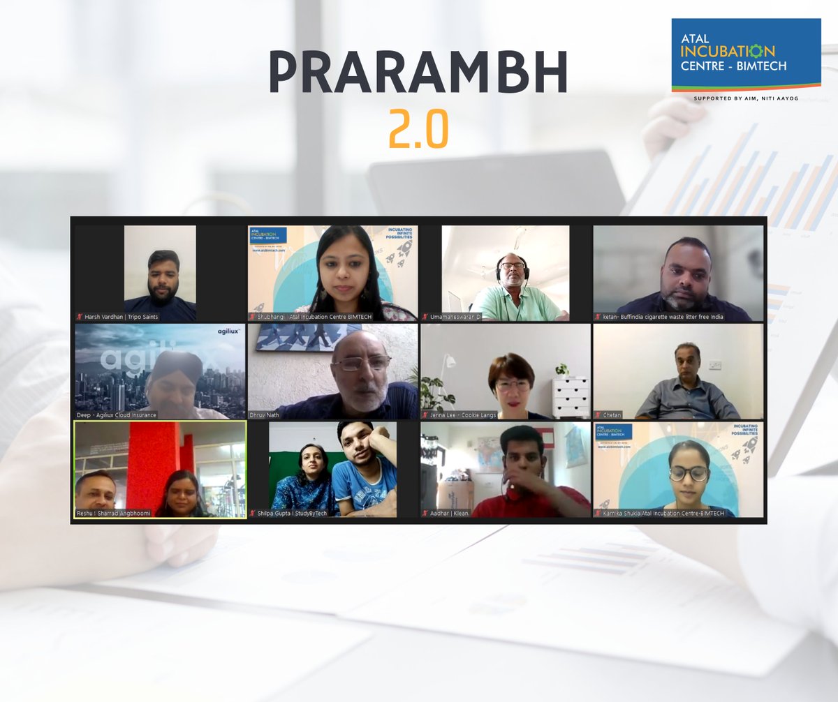 aicbimtech's tweet photo. #PRARAMBH 2.0
Another impactful session was taken by Prof Dhruv Nath, Director at Lead Angel Network on "Creating a Successful Startup". The presentation was really engaging and fantastic. 🏋️

#aicbimtech #aicbimtechprograms https://t.co/fkUFfjTKVp