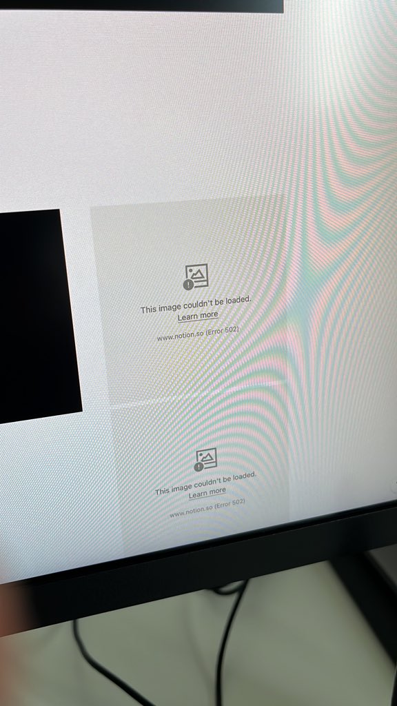 HazelSong2's tweet photo. @NotionHQ why is this happening? :( https://t.co/aRvZYoEAhs