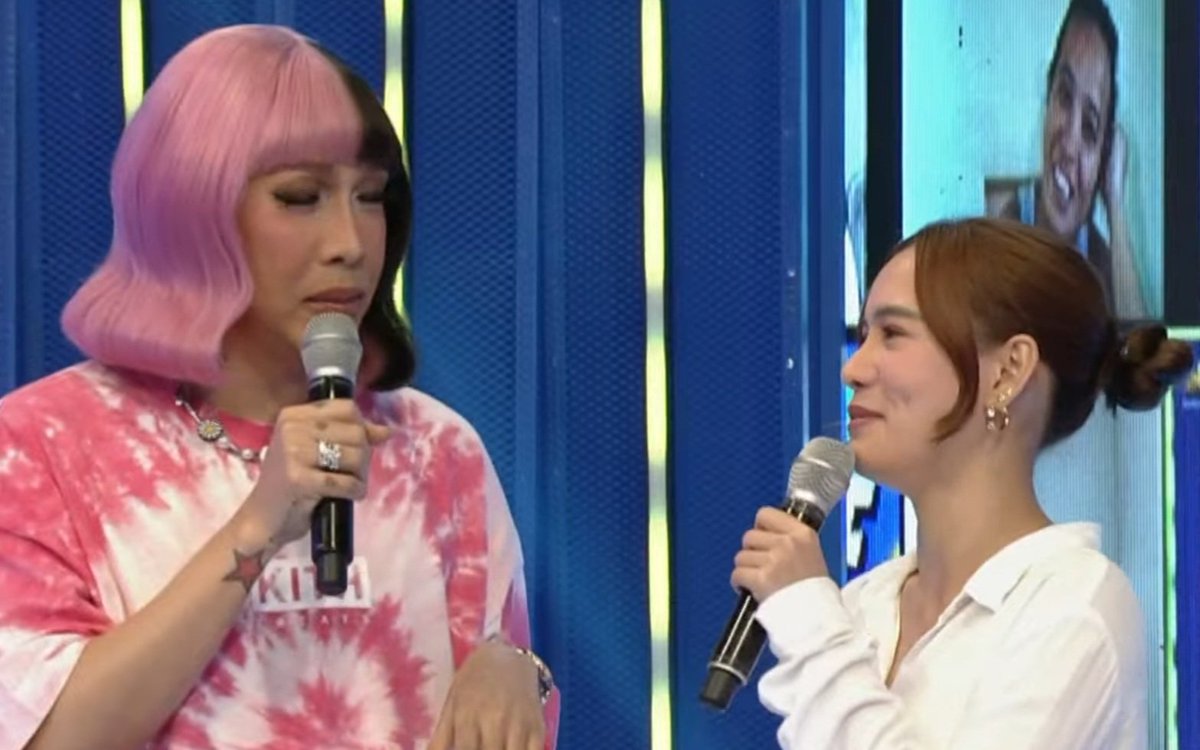 JGSupremacy's tweet photo. Forda PINK nga po sila @vicegandako and @jackiegirlg. So pretty!!

#ShowtimeGameOn | #JackieGonzaga | #ViceGanda https://t.co/wR2mgwPex6