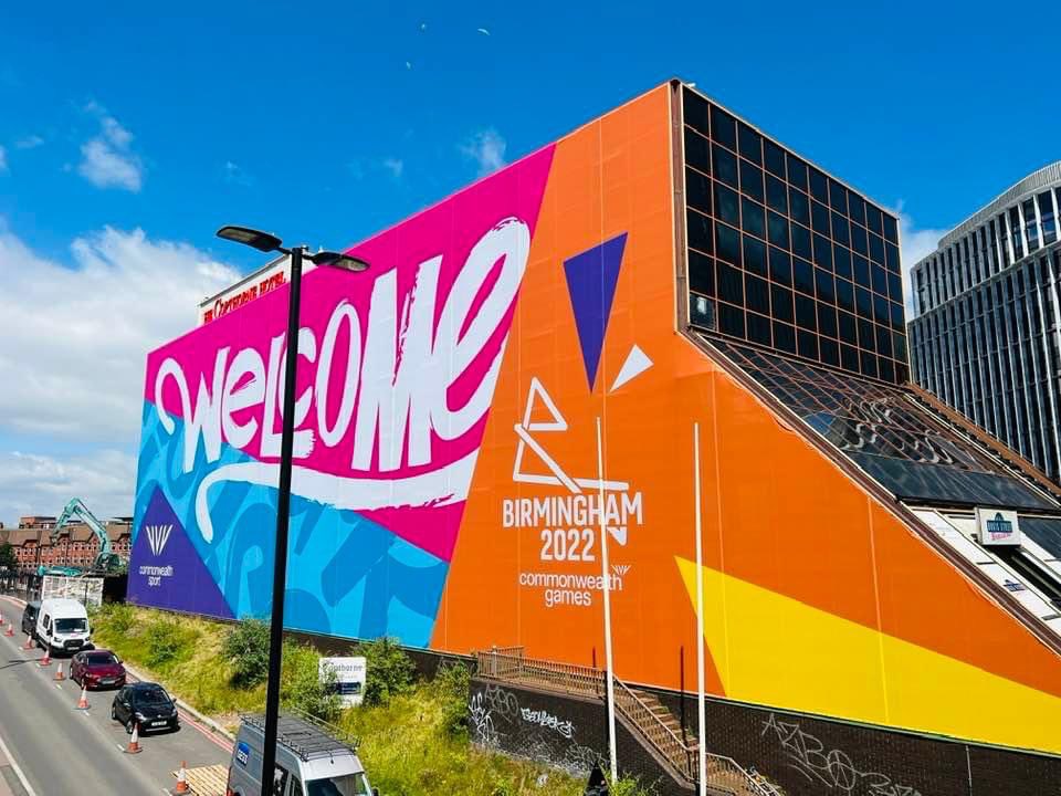 hwoodmonster's tweet photo. Hollywood Monster have hit gold after securing a contract with CSM Live to print and supply printing assets for Birmingham’s Commonwealth Games 2022.
 
#PROUD #Birmingham #B2022 #MonsterImpact https://t.co/f5igViSl85