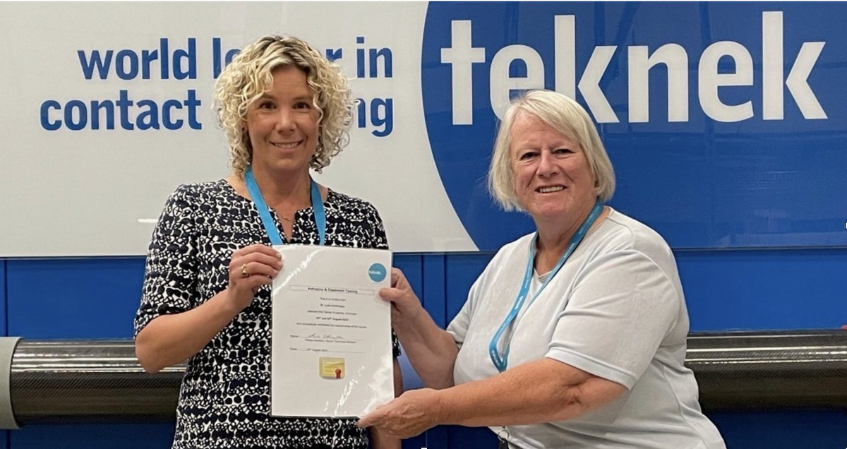 teknek's tweet photo. We welcomed Dr. Lore Grohmann to Teknek in July 2022 as Marketing Manager.  Lore successfully completed an advanced Teknek Academy hosted by Sheila Hamilton, Technical Committee Head  at the start of August.

Read more: https://t.co/rYWjrJRSht

#teknek #teknekacademy https://t.co/54ibWLKZfd