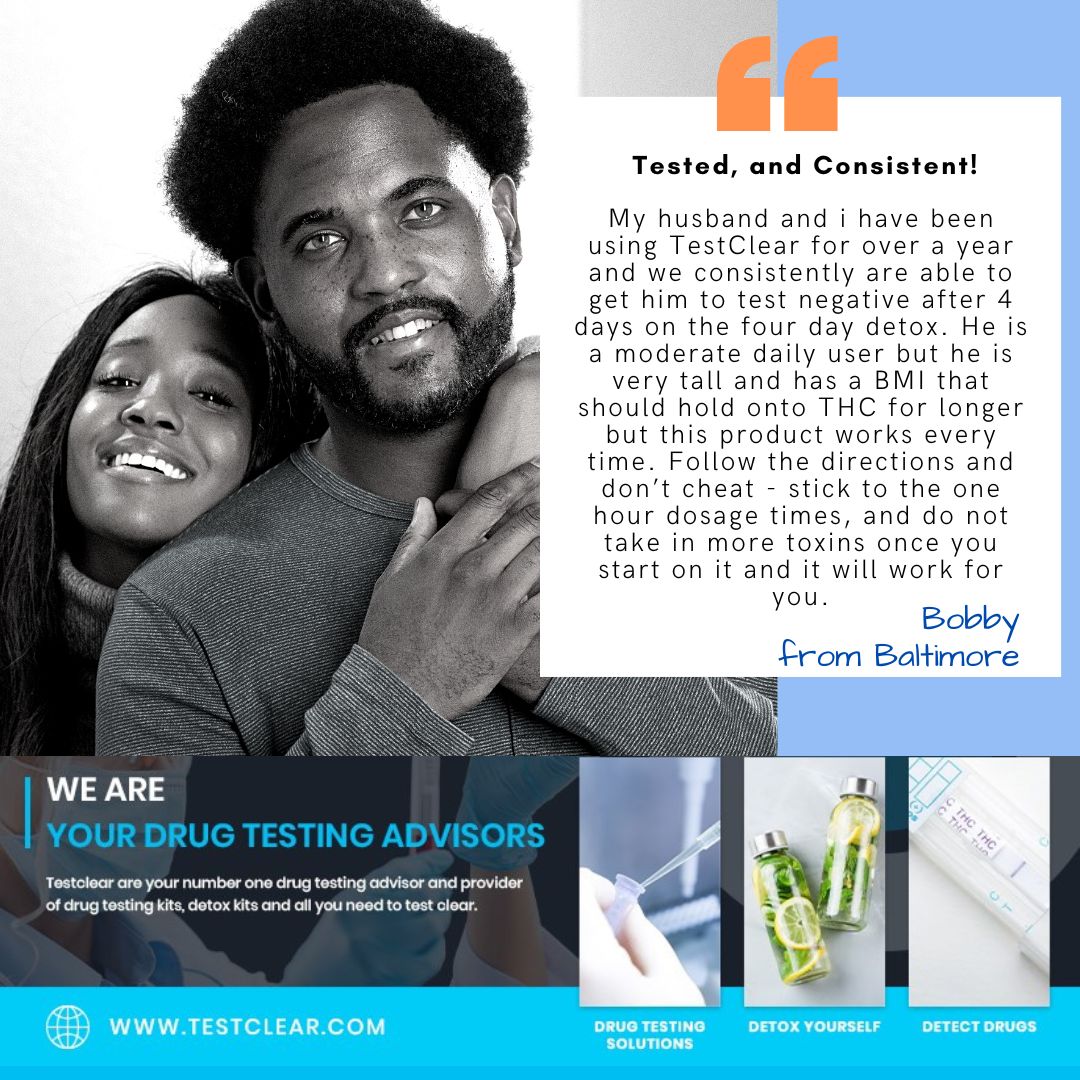 testclear's tweet photo. Ensure that you pass your drug test with flying colors with our Toxin Rid 4-Day Detox program.

Read our customer reviews to believe!

#ToxinRid #employmenttest #4daydetox #testclear #detoxing #toxin #testclear https://t.co/lDm3oqRkYZ