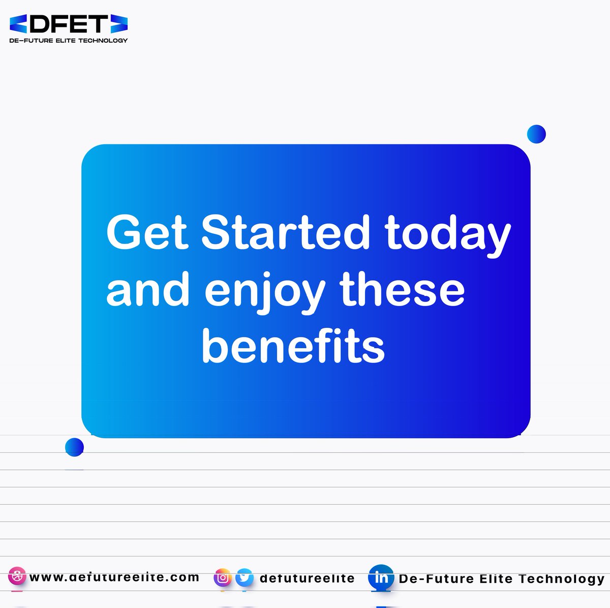 defutureelite's tweet photo. Wednesday is a good day to make money.
Get started today at https://t.co/yaWTSCPQXp
#dfet #dfettv #utifi https://t.co/eFIkMO6UDB