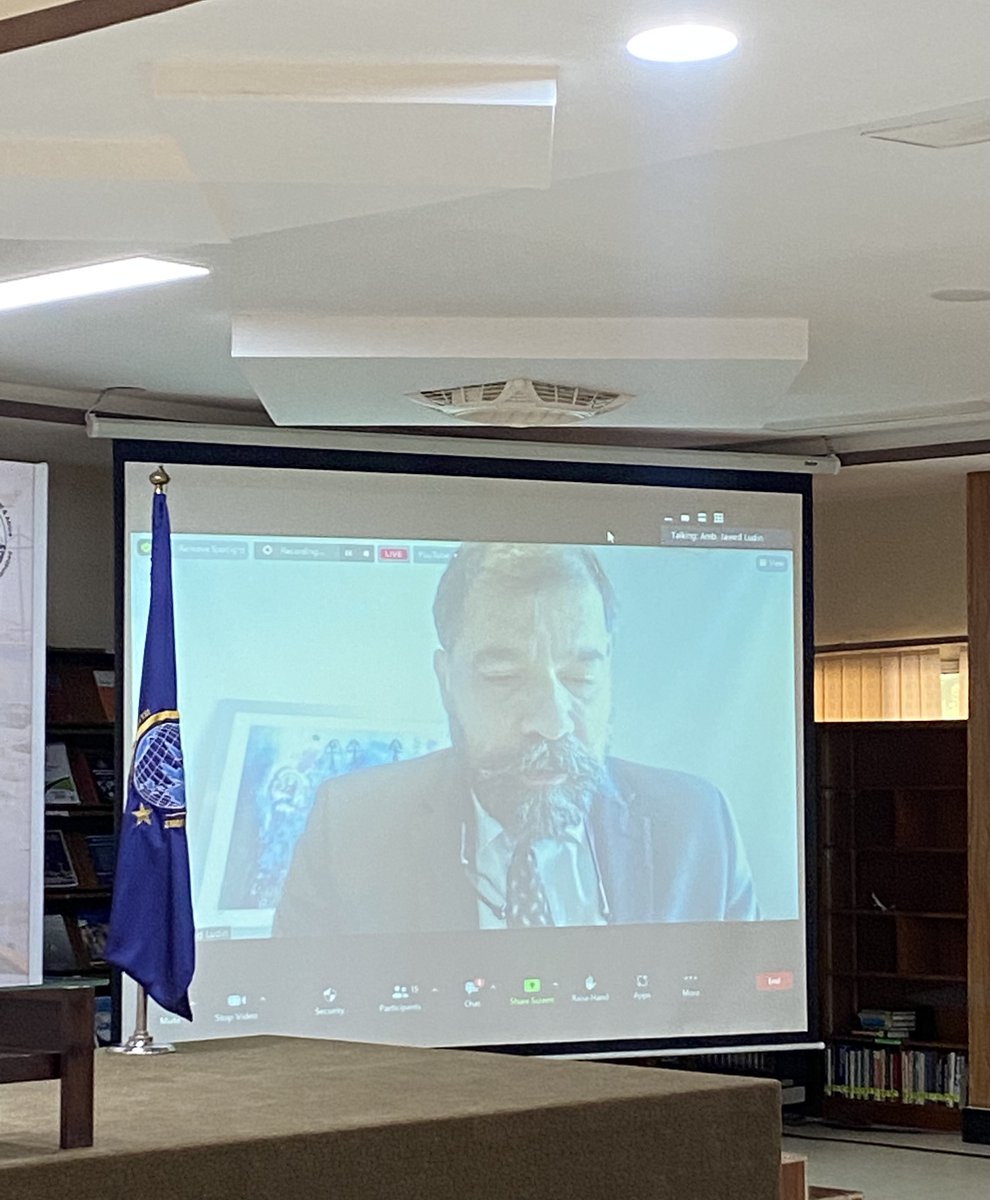 Centre for Afghanistan Middle East & Africa -CAMEA (@camea_issi) on Twitter photo Happening Now <a href="/ISSIslamabad/">Institute of Strategic Studies Islamabad</a>
Ambassador Jawed Ludin (<a href="/JawedLudin/">Jawed Ludin</a> ), President & Co-Founder of Heart of Asia Society (<a href="/HAS_Afghanistan/">Heart of Asia Society</a>) speaks at the launch of CAMEA's second edited book on the Evolving Situation in #Afghanistan: International & Regional Perspectives
<a href="/aminabm/">Amina Khan</a> Happening Now <a href="/ISSIslamabad/">Institute of Strategic Studies Islamabad</a>
Ambassador Jawed Ludin (<a href="/JawedLudin/">Jawed Ludin</a> ), President & Co-Founder of Heart of Asia Society (<a href="/HAS_Afghanistan/">Heart of Asia Society</a>) speaks at the launch of CAMEA's second edited book on the Evolving Situation in #Afghanistan: International & Regional Perspectives
<a href="/aminabm/">Amina Khan</a>