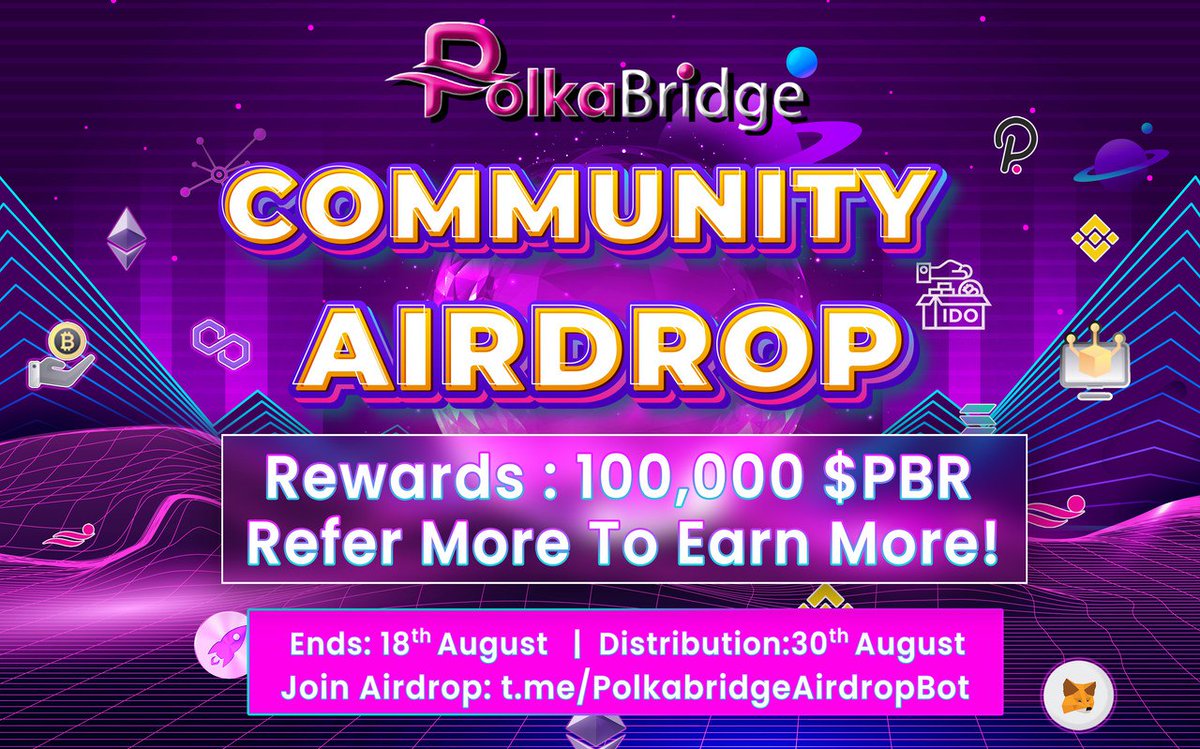 Pemburucrypto24's tweet photo. New Airdrop : PolkaBridge
💰 Reward : pool 100,000 $PolkaBridge For all valid user
Rate :⭐⭐⭐⭐⭐

Join Airdrop : https://t.co/UGS1ABW5tw

➡️ Complete all task
➡️ Submit bsc address
➡️ Done✅ https://t.co/rOovcGhmc7