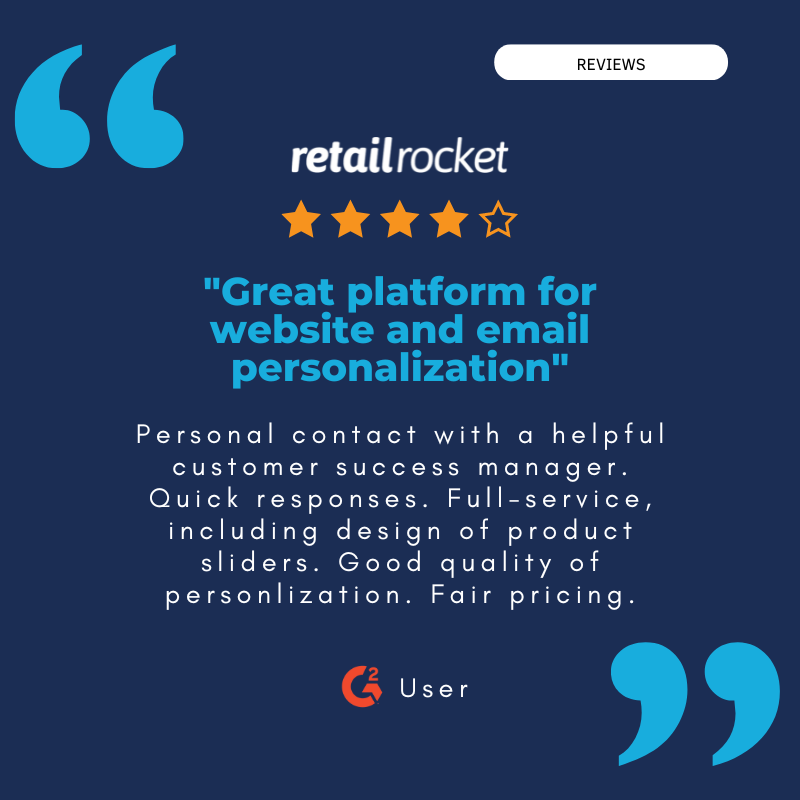 Our clients' opinions count and help us keep on improving our technology to meet the eCommerces' needs ✅🙂