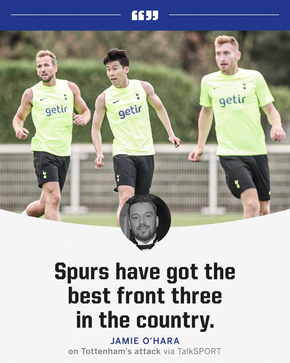 Is there anyone better than Kane, Son and Kulusevski right now? 🤔