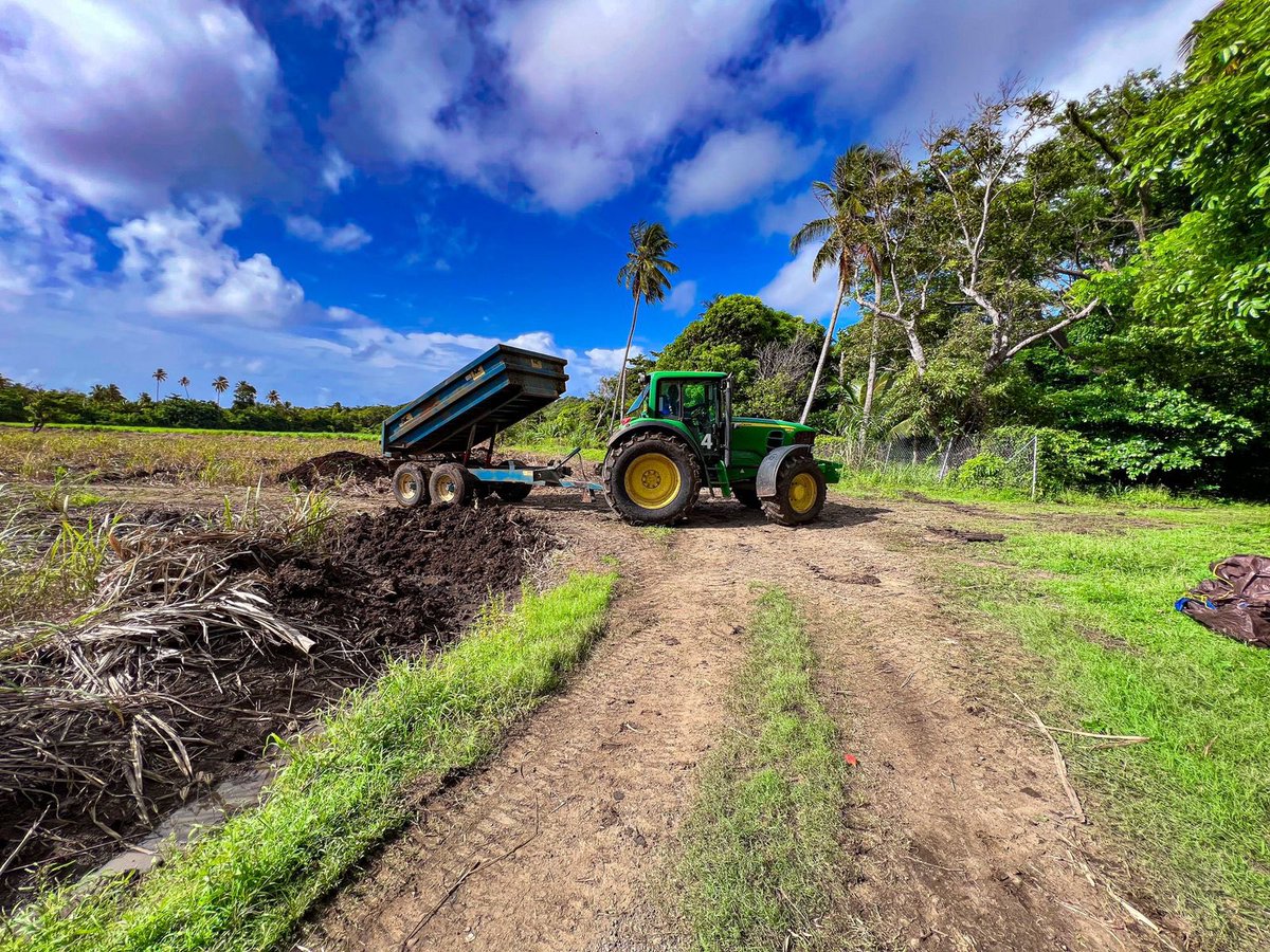 As our harvest team breaks for the week, our tractor drivers work the fields of Hope farm, to prepare for the land for replating.