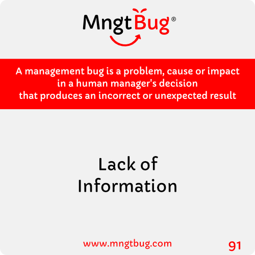 espinheirae's tweet photo. MngtBug 91: Lack of Information!
Do you know someone who wants to solve this problem?😉
Share with them!
#humanmngt #mngtbug #iaf_eme #facilitation #iaf_portugal #humanresources #business #marketing #sales #operations #finance #projectmanagement #pmi #agile #scrum #management30 https://t.co/srzPCwKf3Q
