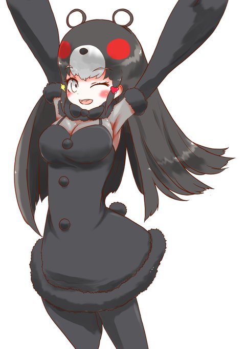 ボクっ子黒髪のちびくまモンちゃんかわいいんだモン!! 