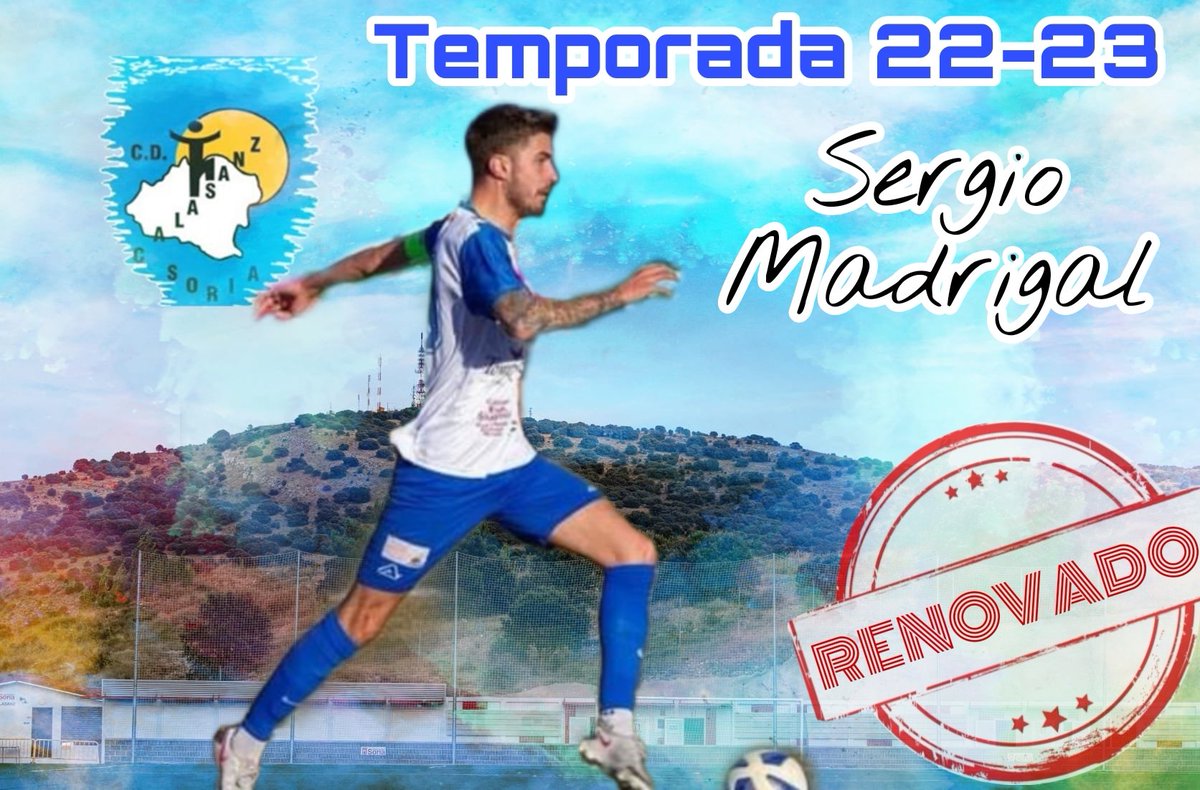 calasanzsoria's tweet photo. 🔊 RENOVACIÓN 🔊

💙🤍 Contaremos por quinta temporada consecutiva con nuestro capitán y máximo goleador. Además, este año ejercerá como entrenador de nuestro filial 💙🤍

@madri_55 

#GoCalan
#FamiliaCalasanz https://t.co/Qvi3bc8oHp