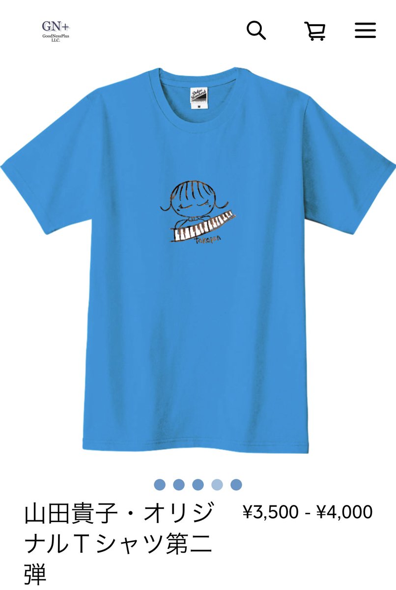 gnplus's tweet photo. #NewRelease #新商品 #新発売
ピアニスト 山田貴子 @takakopno 
完全プロデュース オリジナル #Tシャツ 第二弾の登場です❣️

詳細は
https://t.co/8dX3SzVbAI 
オリジナルグッズストアから https://t.co/MqdHkB3e8o