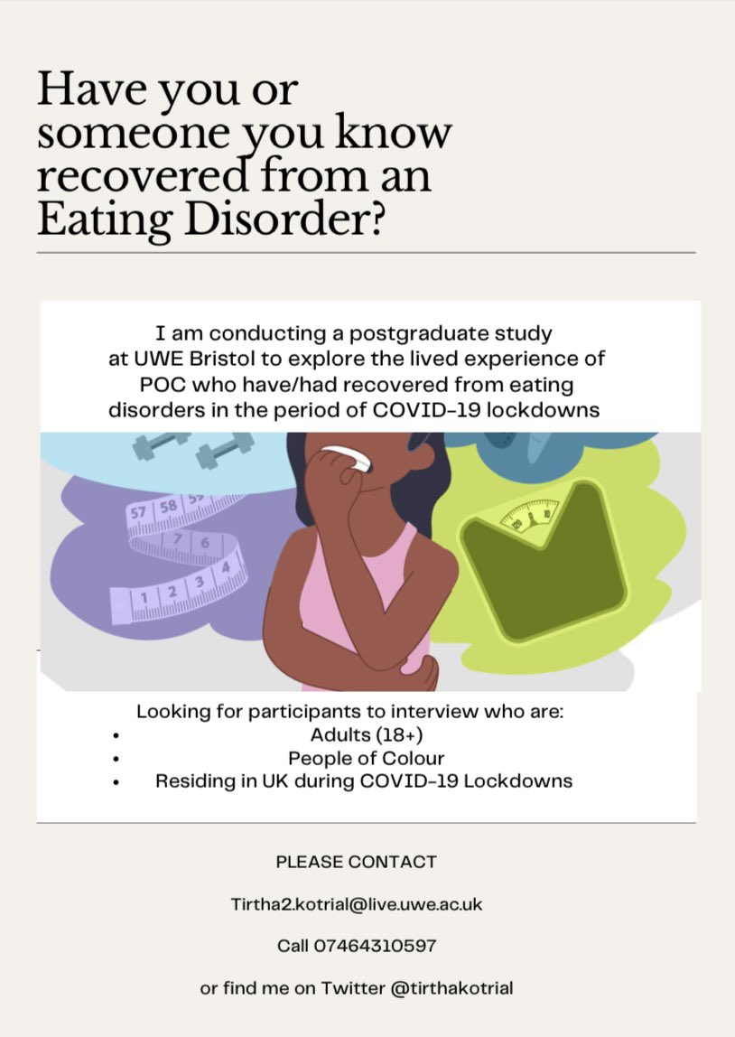 Still looking to recruit participants for my dissertation! Please get in touch 

<a href="/beatED/">Beat</a> requesting a retweet for some support~