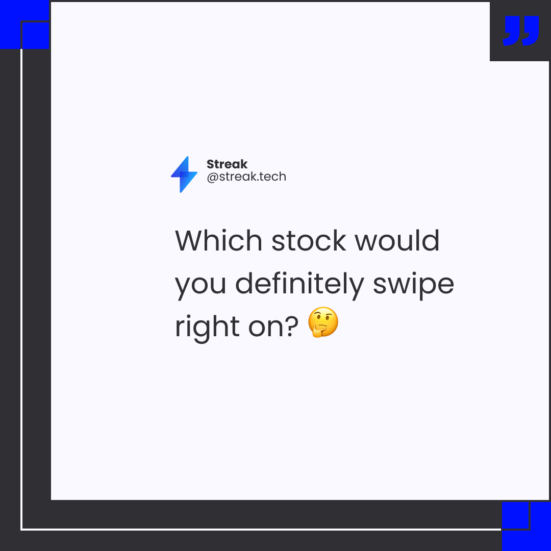 StreakTech's tweet photo. Use the comment section to answer and @ your favourite companies!😎 https://t.co/BDLJ4vsrpf