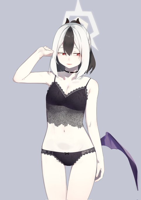 カヨコに似合いそうな下着見つけたから描いた! カヨコ(下着)で実装されないかな〜
#ブルアカイラスト部 
#イラスト 