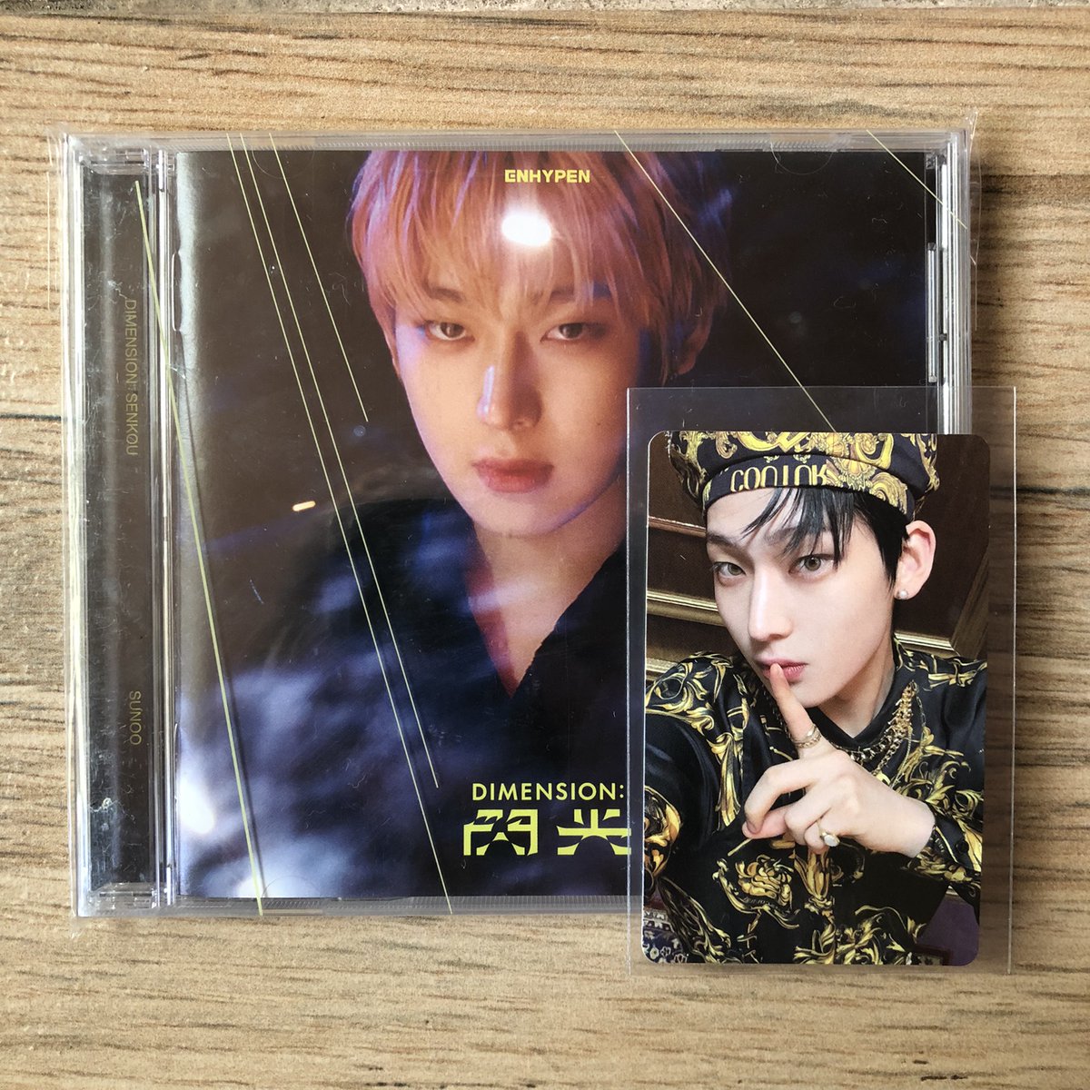 9912carts's tweet photo. wts lfb ph 

sunoo spark senkou pc
— 1,000
— dop: 50% payo, 50% after 1 week
— with unsealed solo jacket
— 2 slots, both onhand
— ww ok as long as u have ph address

dm or reply to claim!

# enhypen dimension 閃光 tahimik lang versace photocard worldwide poca https://t.co/dyS4y74NRD