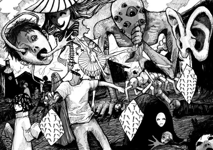 熱が出た時に見る悪夢のような漫画『魔法使いと赤のピルグリム』をよろしくお願いします
https://t.co/xsdA9sZNHf 