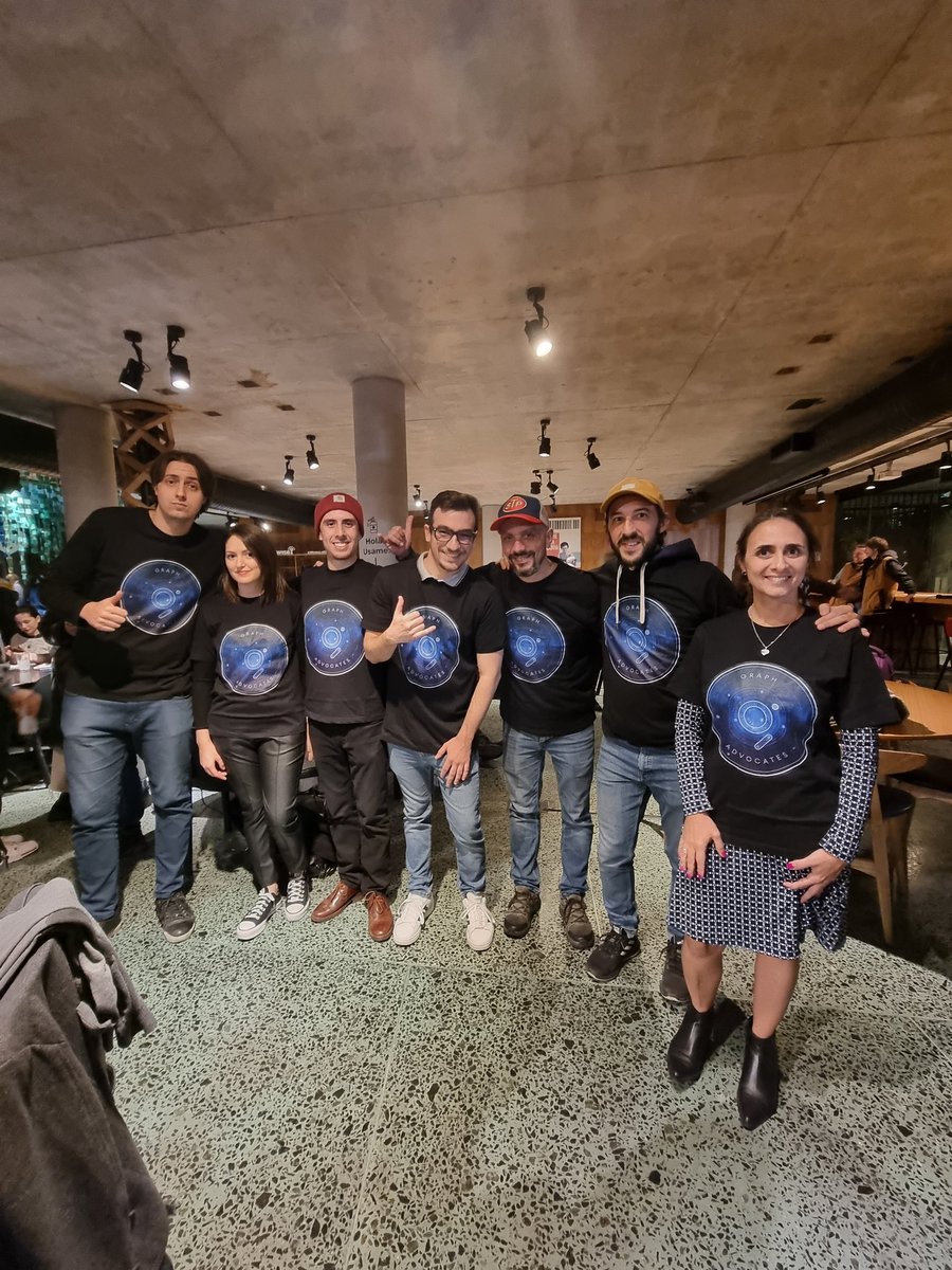 Ayer tuve la oportunidad de conocer en persona a muchos Advocates de <a href="/GraphAdvocates/">Graph AdvocatesDAO</a>. Todos colaboraron con La Previa de <a href="/graphprotocol/">The Graph</a>, <a href="/chainlink/">Chainlink</a> y @DeFi_LATAM.
Un especial agradecimiento a <a href="/juanmardefago/">Juan Manuel Rodriguez Defago</a> x la genial presentación que hizo.