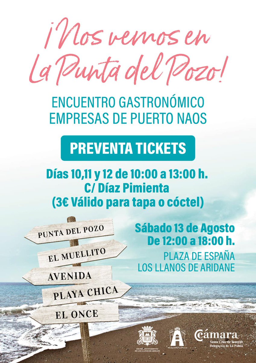 cervezaislaverd's tweet photo. 👋 ¡Nos vemos este sábado, 13 de agosto, en Los Llanos de Aridane! 

📣 Estaremos en el encuentro gastronómico que  @aridane_org y @camaralapalma organizan en La Plaza de España.
 
🍺 ¡Todas las cervezas a 2 euros! 🍷 Nos acompañan Bodegas Tamanca. https://t.co/x5Xmyws0Ey