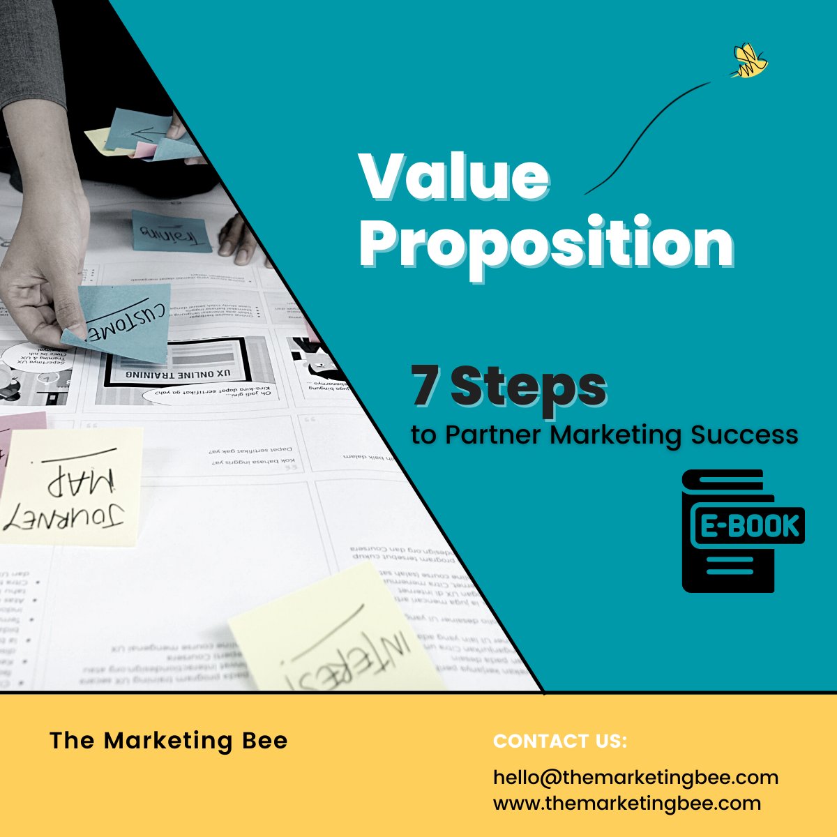 Find out how to make the most of your brand story telling and really enhance your partner marketing offering. Download our eBook the 7 Steps to Partner Marketing Success to supercharge your plans. 
➡️ hubs.li/Q01jFBrp0

#PartnerMarketing #ValueProposition #TheMarketingBee