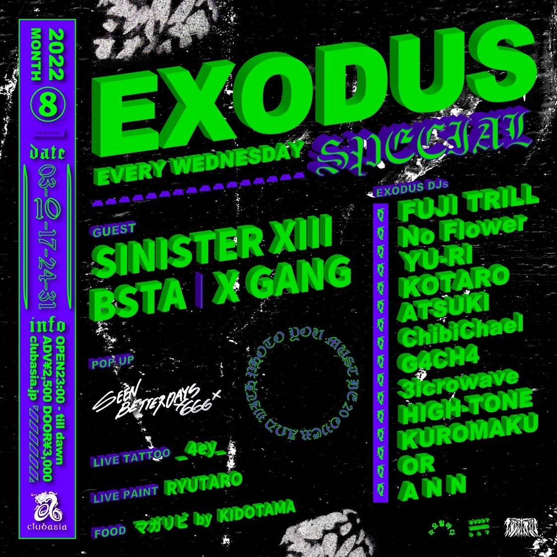 xgangis's tweet photo. TODAY at @clubasia_tokyo 
Xgang 0:40~

@w7o5n 
@YvngPatra 
@origami__333 
@LuciferX911 
@GNBAAlucarD 
@haku_fifty https://t.co/HPcm5NzQ78