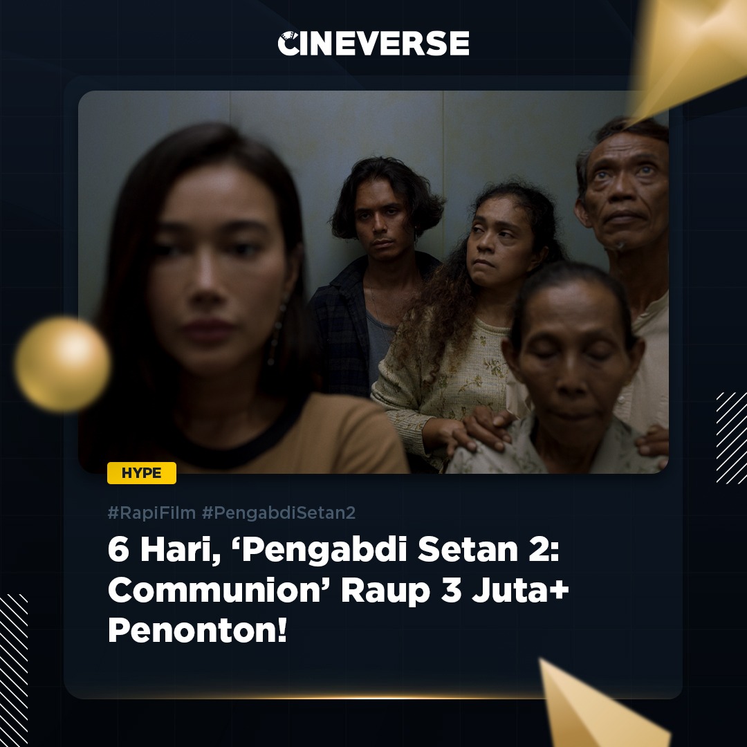 Sapawavefilms's tweet photo. Wow!🔥 Udah tembus 3 juta aja nih guys, gila sih!

Buat yang belum nonton, IBU masih nungguin kalian loh di bioskop.

Baca artikel lengkapnya di sini ya https://t.co/OoHZbLySqw

#PengabdiSetan2 #PengabdiSetan2Communion #RapiFilm #JokoAnwar #Cineverseid https://t.co/LLGwghj0rZ