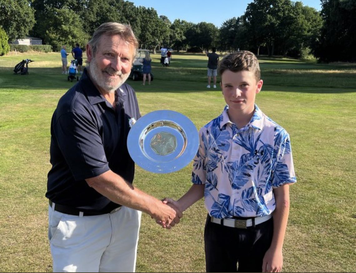Huge congratulations to <a href="/tngcgolf/">Thirsk & Northallerton Golf Club</a> ‘s Oscar Knowles for winning the Yorkshire under 14’s Championships with scores of 75 &amp; 76 at Easingwold. Very well played!!!