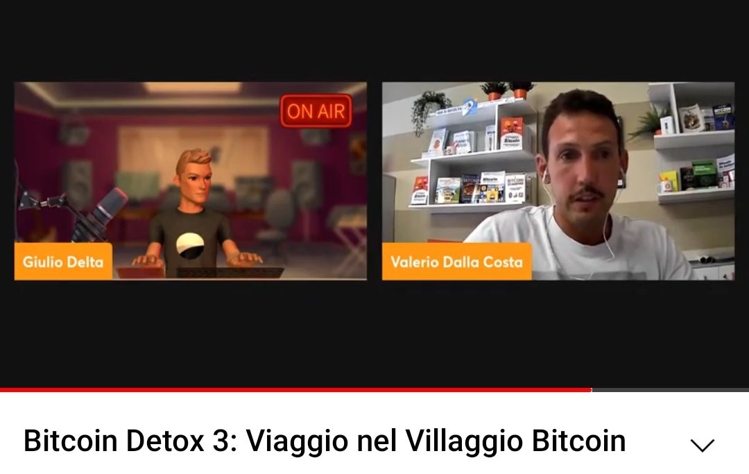 VillaggioBTC's tweet photo. Qui la registrazione della nostra intervista al podcast Bitcoin Detox: https://t.co/NNsTqJ9lbX
@gambaru_tech
#bitcoin #villaggio #book #tecnologia #villaggiobitcoin https://t.co/t3a1iXSmY4