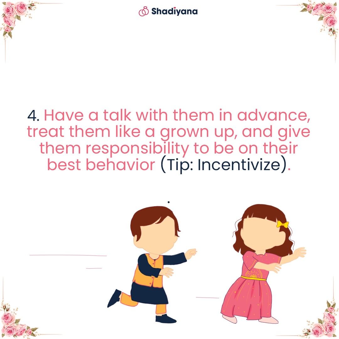 “Kids will be kids”, shrugged a set of parents while their children screamed like banshees and ruined someone’s big day.

One’s child should never be a source of annoyance for other people.
#Shadiyana
#ParentingTips
#KidsEttiquette #KidsManners #KidsLife #ParentingThings