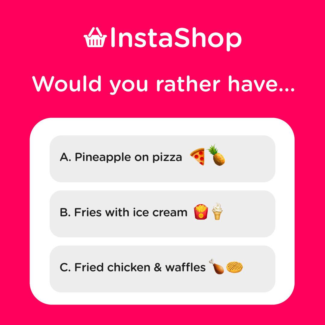 instashopUAE's tweet photo. If you had to choose... https://t.co/Z4pn572rdW