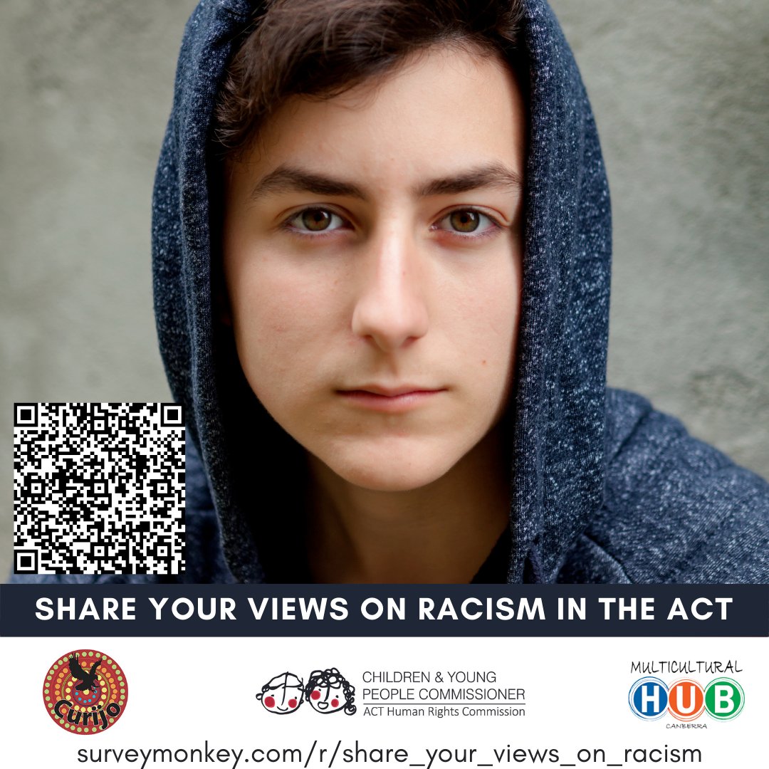PACYPC's tweet image. We hit 100 responses on Tuesday &amp;amp; would love to reach 250 by Friday - pls encourage C&amp;amp;YP aged 5-24 years who live/study/work/play sport in the ACT to complete our survey... even if they haven't seen or experienced racism, we're keen 2 know what can be done abt it