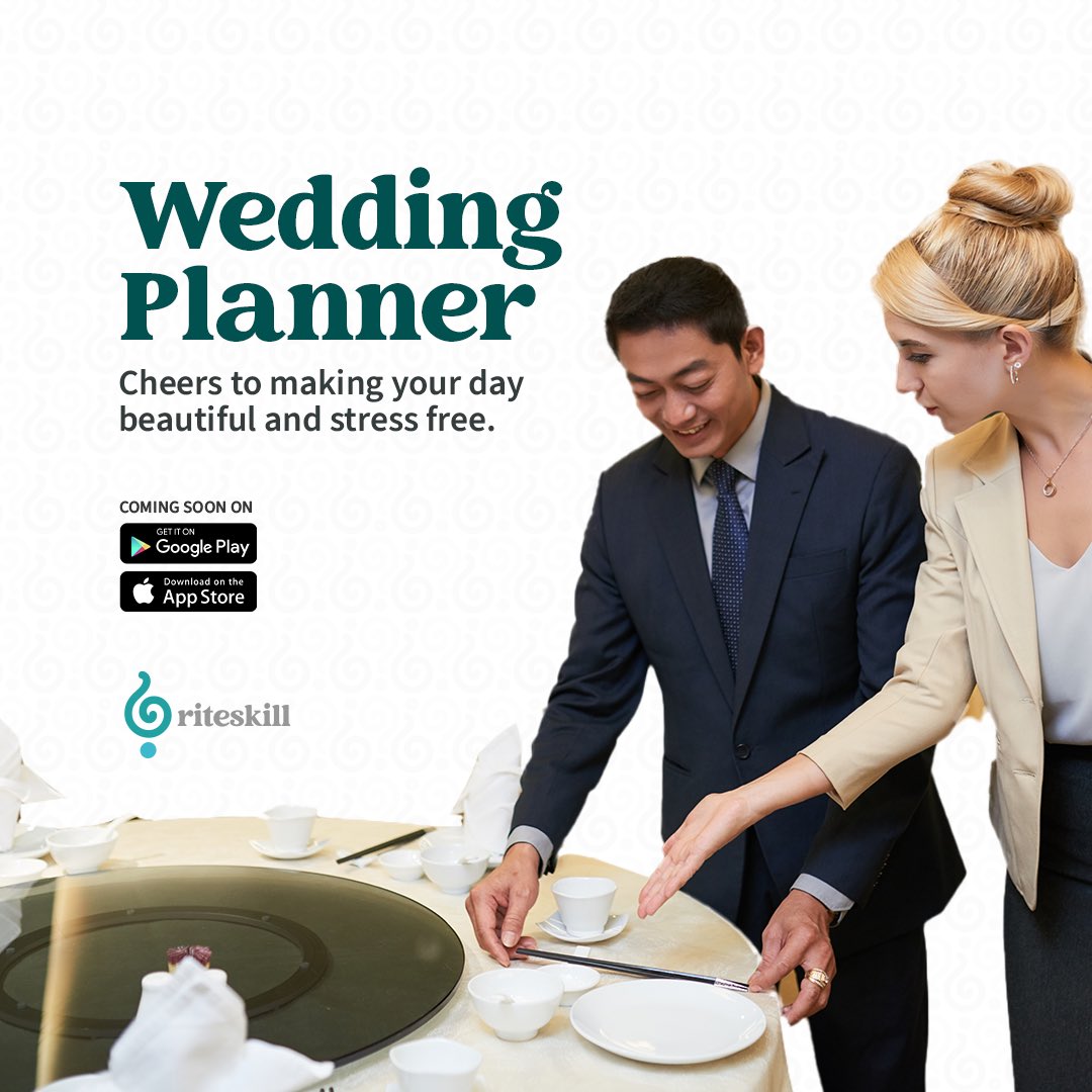 riteskillapp's tweet photo. Don’t get frustrated planning your wedding or event, book the best trained planners on the Riteskill app.
.
Get notified when we launch
https://t.co/7PDMfqwk7N
.
Read more 🔗https://t.co/yiwfCmNI5h

#riteskill #eventplanner #weddingplanner #eventplanner #weddings #ghanaianwedding https://t.co/976ghyS9KC