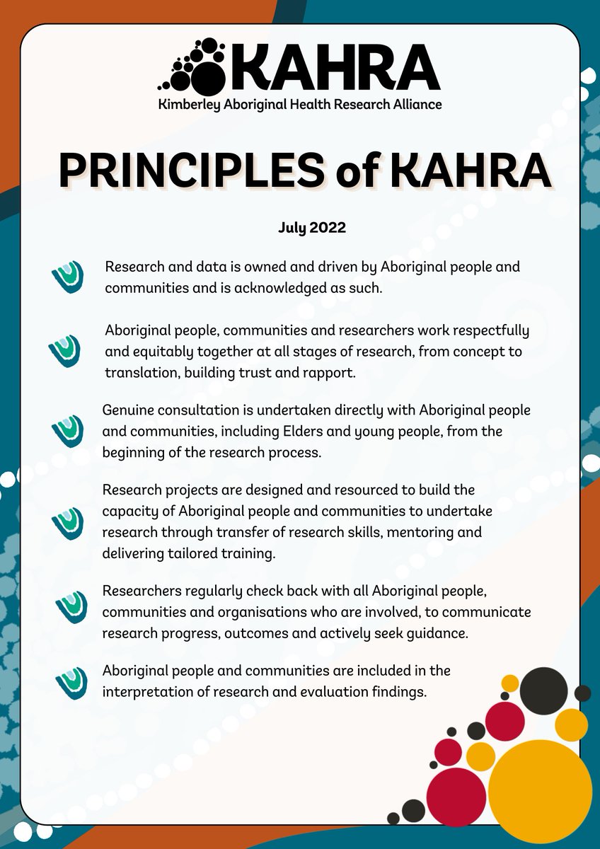 Kimberley Aboriginal Health Research Alliance tweet media