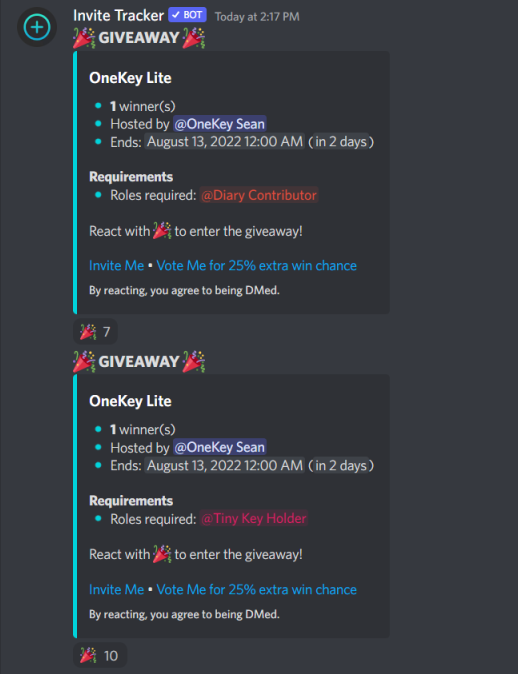OneKeyHQ's tweet photo. Who wanna get a OneKey Lite for free? 🤑

👇 entering the discord to participate in the raffle!
https://t.co/3pL23O3Tpa https://t.co/ZGZPpkiVmy