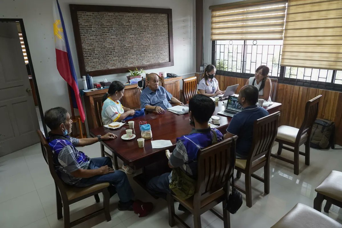 sarisariedu's tweet photo. Today we met with Vice Mayor Ed Tiongson of Solano, Nueva Vizcaya and stakeholders from the next community. Thank you for welcoming us. Excited to come back for another Sari-Sari Education project! #ljmu @LJMU @ljmu_ceres @jgenriquez @rbufi @mgracebsoriano  #sarisarieducation https://t.co/3S33mKOGUa