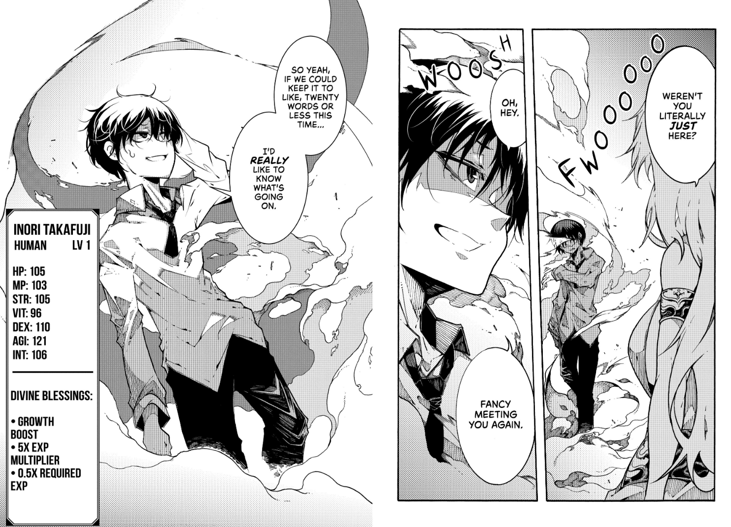 Oversummoned Overpowered And Over It Manga Chapter 1 TheOASG on Twitter: "Saitosa, Mukojima Kamome, & Tsugutoku's