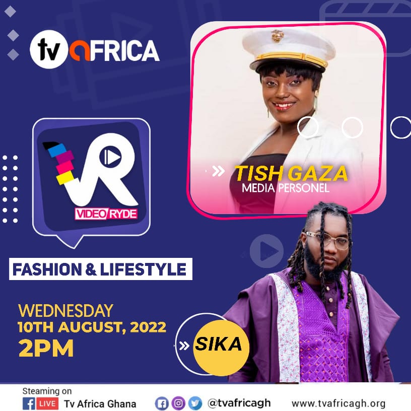 tvafricagh's tweet photo. Its all Fashion and lifestyle , with Yourstruly @papasika on videoRYDE 

Tune in exactly at 2pm on tvafrica

#tvafricagh #tvafricaonline https://t.co/JL9UMrOnjY
