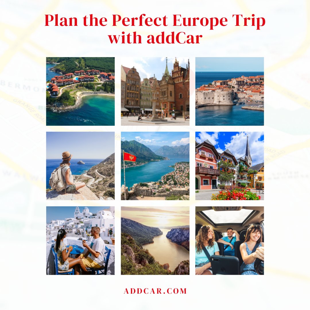 RentalAddcar's tweet photo. Europe is a continent full of amazing destinations. 
💻 Go to https://t.co/lOLjOWyfst and choose your favorite ones! 🌍 
Before booking, check the terms and conditions for each country.

#Europetrip #RentaCar #TraveltheWorld #addCar #CarHire #CarRental #TravelMemories https://t.co/a6KkVsDlB8