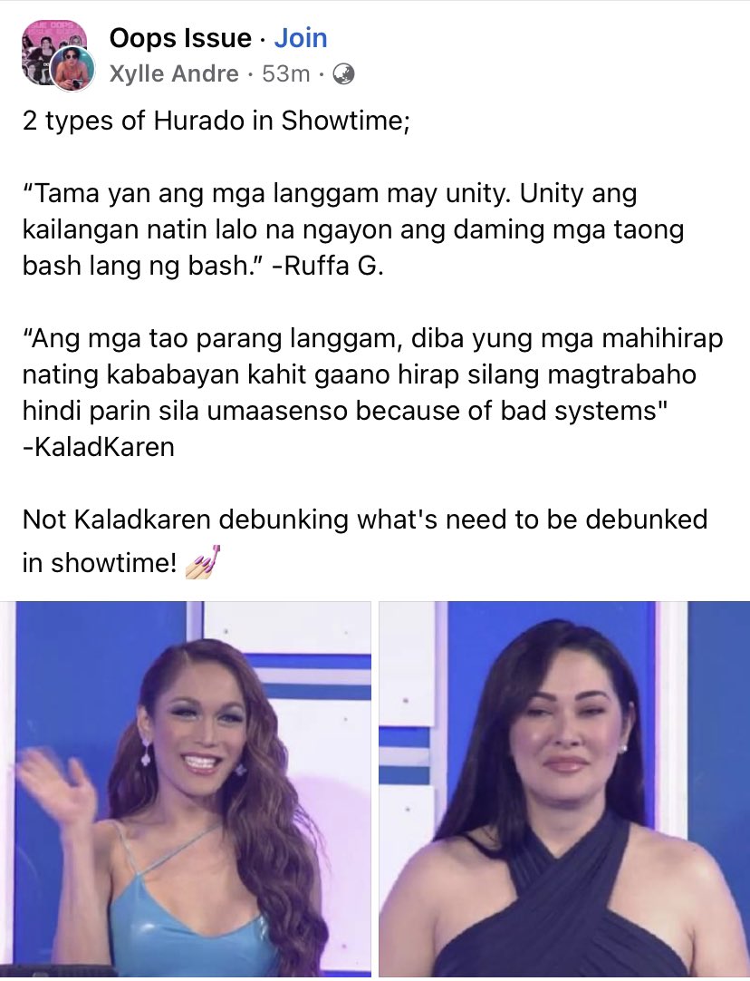 itsmejeremias's tweet photo. be a KaladKaren in this world full of Ruffa G. 🫰🏻💗 https://t.co/5Z69IzhSjA