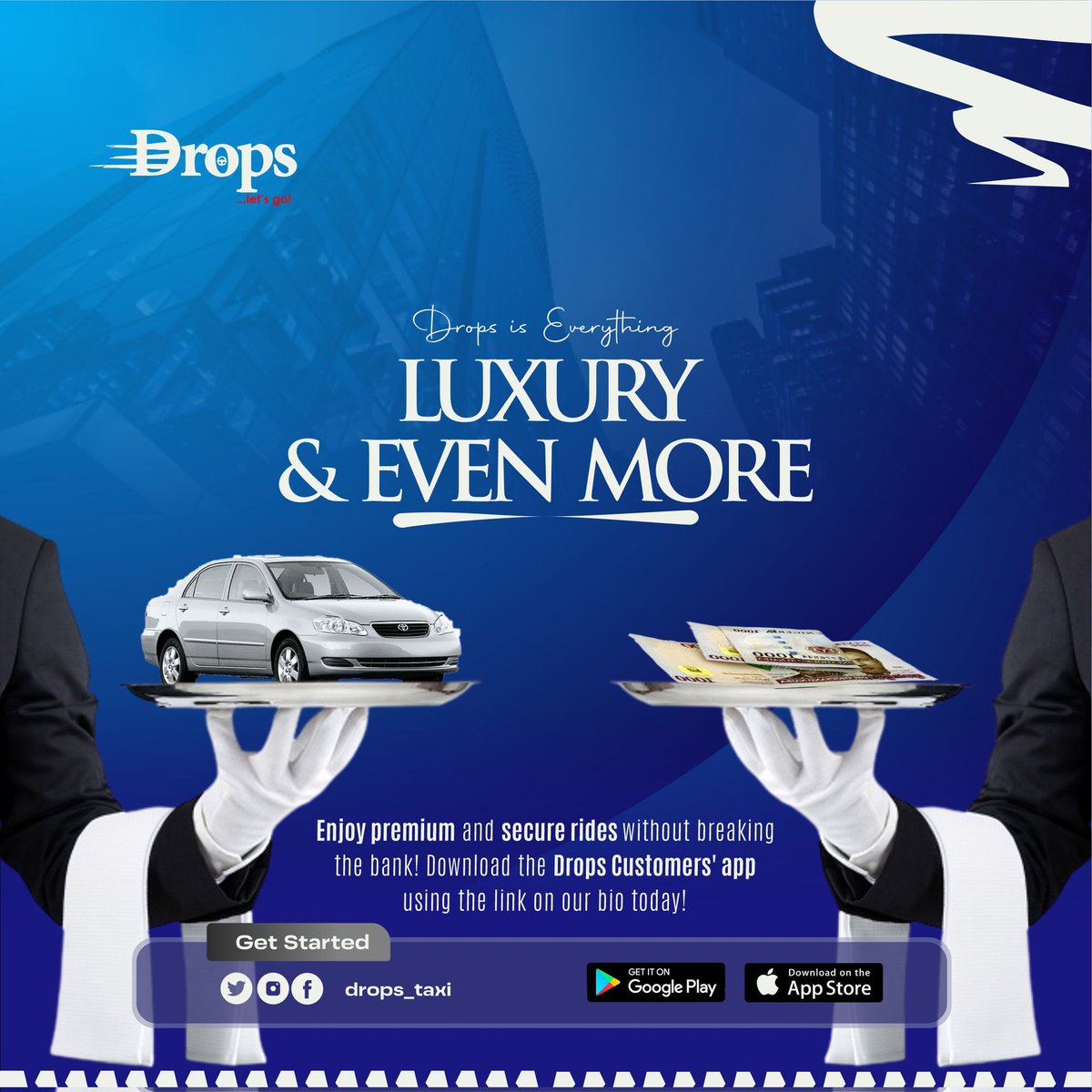 drops_taxi's tweet photo. @drops_taxi is everything Luxury yet affordable.
Every moment is an experience of comfort.
Download Drops App today from either playstore or Appstore to book your ride.
#dropsinbayelsa #dropsinphcity #today #newpost #uyocity #portharcourtblog #keepgoing #affordable #luxury https://t.co/YdwS7d7L5F