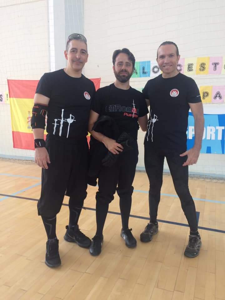 🎓Los maestros  @albertobomprezzi <a href="/manel_avrillon/">manel avrillon</a> @juanguilmain del próximo X Encuentro #AEEA #Andalucia #palosdelafrontera #Huelva #EMFR #verdaderadestreza #esgrima