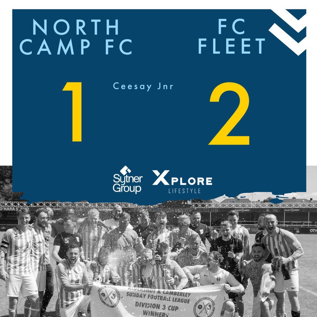 Match Report: The boys fall just short against a strong Fleet side. But another positive performance from the lads, who clearly held their own against a division 1 team. #UTNC #WEGOAGAIN  #PreSeason2022