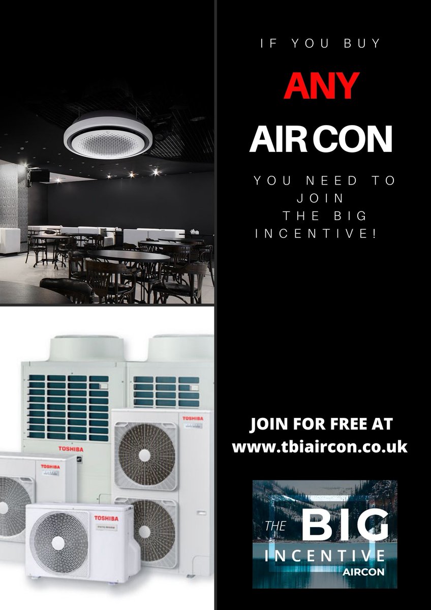 With all this heat, now is the perfect time to join The Big Incentive! An incredible incentive program for those who purchase air conditioning! Find out more today! See FLIER image for more info #airconditioning #aircon #incentive