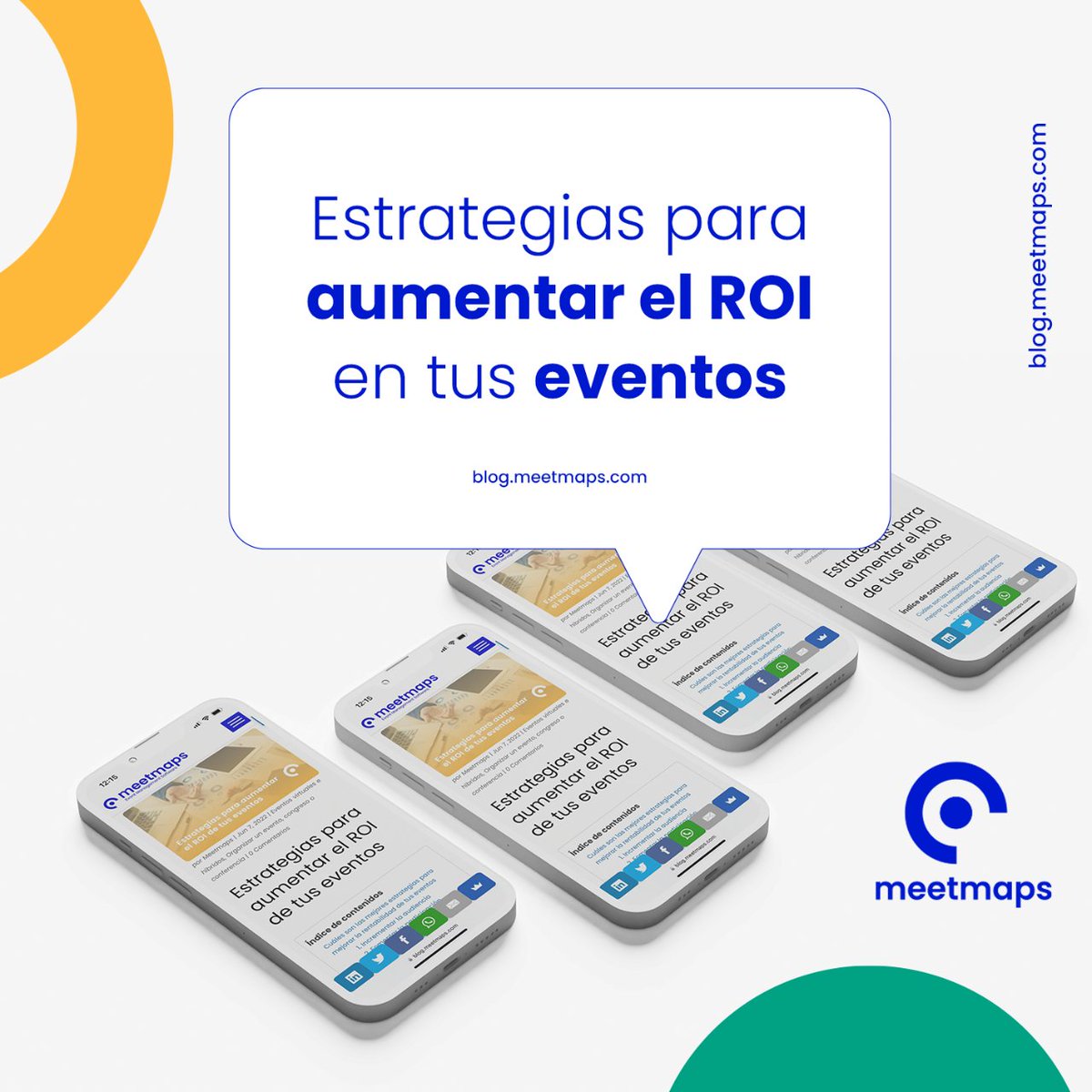 Meetmaps's tweet photo. ¿Sabes cuáles son las mejores estrategias para mejorar la rentabilidad en la organización de tus eventos? 🚀
Contacta con nuestro equipo y agenda una demo para implementar la tecnología en tu evento 📲
#poweredbymeetmaps #eventtech #eventprofs #expertise #eventmanagement https://t.co/nbDvhVAPmz