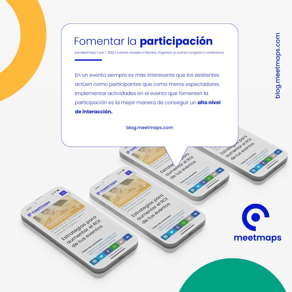Meetmaps's tweet photo. ¿Sabes cuáles son las mejores estrategias para mejorar la rentabilidad en la organización de tus eventos? 🚀
Contacta con nuestro equipo y agenda una demo para implementar la tecnología en tu evento 📲
#poweredbymeetmaps #eventtech #eventprofs #expertise #eventmanagement https://t.co/nbDvhVAPmz