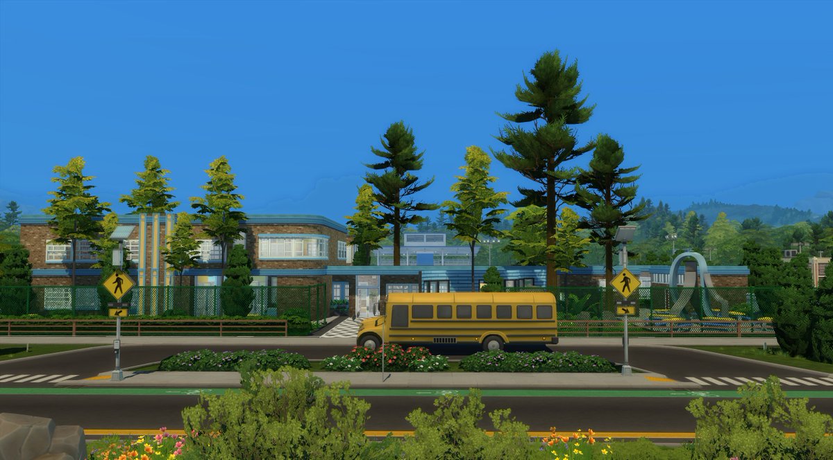 New Highschool build-up on the gallery ''Forrest Drive High'' hope u guys enjoy it. #Sims4 #HighSchoolYears #sims #ShowUsYourBuilds <a href="/TheSims/">The Sims</a> <a href="/Sims_ANZ/">Sims ANZ 🌏</a> @TheSimmersSquad <a href="/SimsCreatorsCom/">Sims Creators Community</a> Id: jay7777531
