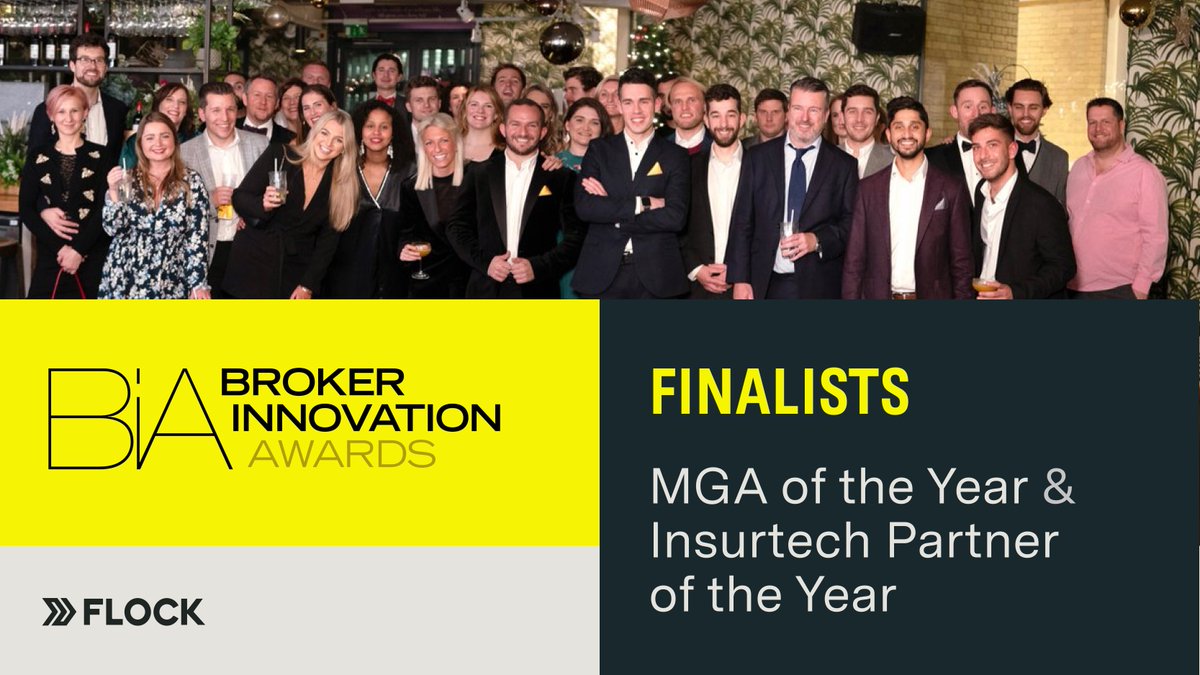Flock's industry-leading broker NPS scores haven't gone unnoticed. 

We've been shortlisted for two major categories at this year's <a href="/BrokerAwards/">Insurance Broker Awards</a>

#BIAwards #fleetinsurance